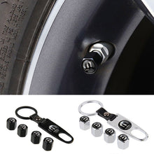 Load image into Gallery viewer, 4pcs Mopar Logo Tire Valve Caps + 1 Keychain
