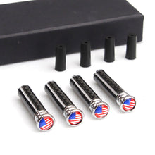 Load image into Gallery viewer, 4pcs USA Flag Car Doors Lock Pins Knobs Interior
