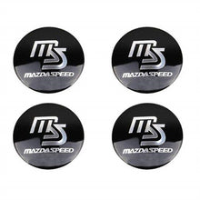 Load image into Gallery viewer, 4pcs Mazda Logo Wheel Center Hub Caps and 56mm Stickers
