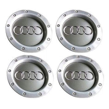Load image into Gallery viewer, 4Pcs Audi Logo Wheel Center Caps 60mm 61mm 68mm 69mm 77mm 145mm 146mm 150mm 151mm
