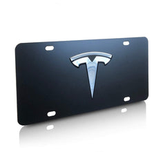 Load image into Gallery viewer, Tesla Logo License Plate Cover
