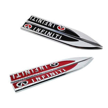 Load image into Gallery viewer, 2pcs Infiniti Logo Fender Emblem Stickers
