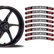 Load image into Gallery viewer, 8pcs Universal Motorcycle Wheel Rim Stickers
