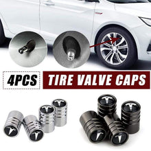 Load image into Gallery viewer, 4pcs Tesla Logo Tire Valve Caps
