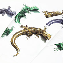 Load image into Gallery viewer, Lizard Gecko Emblem Sticker
