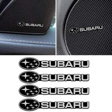 Load image into Gallery viewer, 4pcs Subaru Door Speaker Emblem Stickers
