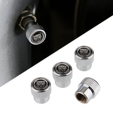 Load image into Gallery viewer, 4pcs Jaguar Logo Tire Valve Caps
