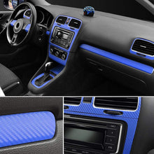 Load image into Gallery viewer, Set Car Central Control Dashboard Panel Cover Stickers for Volkswagen Golf 6 MK6
