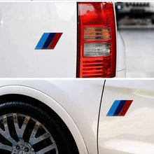 Load image into Gallery viewer, 2pcs Tricolor Fender Emblem for BMW
