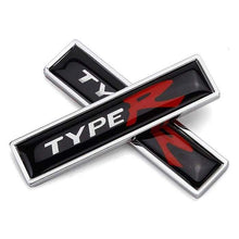 Load image into Gallery viewer, 2pcs Type R Emblems Fender Stickers for Honda
