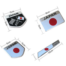 Load image into Gallery viewer, Metal Japan Flag Style Emblem Sticker for Car
