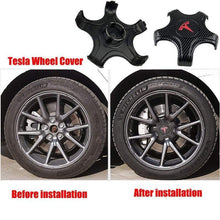 Load image into Gallery viewer, 4pcs Tesla Model 3 Five Claw Wheel Center Caps
