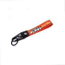 Load image into Gallery viewer, KTM Racing Embroidered Car Keychain
