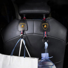 Load image into Gallery viewer, 2pcs Lamborghini Hidden Seat Back Hooks
