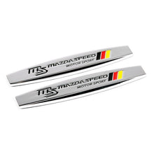 Load image into Gallery viewer, MS Mazda Speed Motor Sport Logo Fender Emblem Sticker
