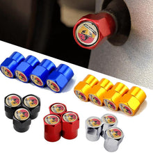 Load image into Gallery viewer, 4pcs Abarth Logo Tire Valve Caps for Fiat
