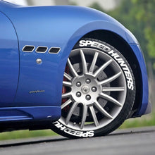 Load image into Gallery viewer, 4/8pcs Speed Hunters Letter Wheels Tire Stickers

