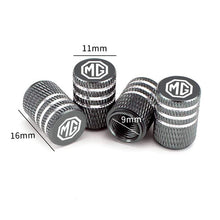 Load image into Gallery viewer, 4pcs MG Logo Tire Valve Caps
