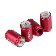 Load image into Gallery viewer, 4pcs Cadillac Motorsports Logo Tire Valve Caps
