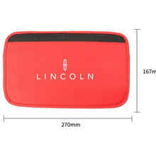 Load image into Gallery viewer, 2pcs Lincoln Logo Seat Belt Pads
