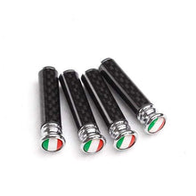 Load image into Gallery viewer, 4pcs Italy Flag Car Doors Lock Pins Knobs Interior
