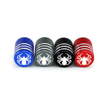 Load image into Gallery viewer, 4pcs Spiderman Logo Tire Valve Caps

