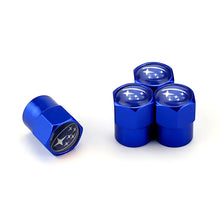 Load image into Gallery viewer, 4pcs Subaru Logo Tire Valve Caps
