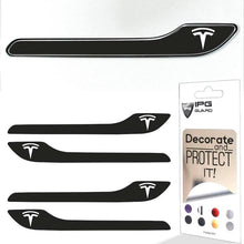 Load image into Gallery viewer, 4 pcs IPG Tesla Logo Door Handle Decal Sticker
