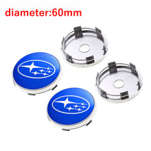 Load image into Gallery viewer, 60mm wheel center caps for Subaru STI
