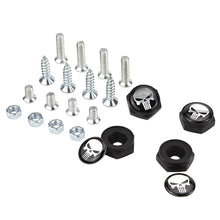 Load image into Gallery viewer, 4Pcs/Set License Plate Screws for Frame with Skull Punisher

