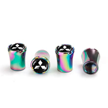Load image into Gallery viewer, 4pcs Mitsubishi Logo Tire Valve Caps
