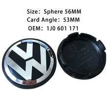 Load image into Gallery viewer, 4Pcs Volkswagen 56mm 65mm Wheel Center Caps
