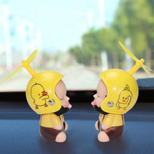 Load image into Gallery viewer, Dolls With Helmet Car Ornament
