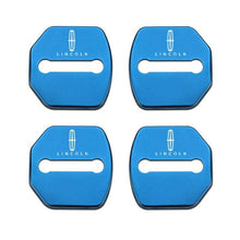 Load image into Gallery viewer, 4pcs Lincoln Logo Door Lock Cover for MKC Continental MKZ
