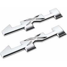 Load image into Gallery viewer, 2pcs Chevy Silverado Logo Emblem Stickers
