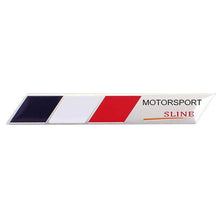 Load image into Gallery viewer, Audi Motorsport SLine Logo Trunk Emblem
