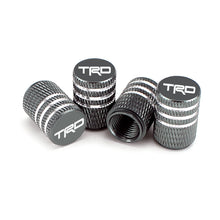 Load image into Gallery viewer, 4pcs Toyota /TRD Logo Tire Valve Caps

