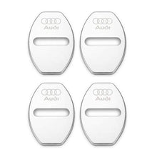 Load image into Gallery viewer, 4pcs Audi Logo Door Lock Cover for A3 A4L Q2L ect
