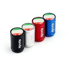 Load image into Gallery viewer, 4pcs Italy Flag Logo Tire Valve Caps
