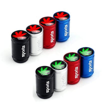 Load image into Gallery viewer, 4pcs Cannabis Marijuana Logo Tire Valve Caps
