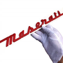 Load image into Gallery viewer, Maserati Letters Emblem Sticker
