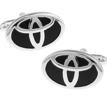 Load image into Gallery viewer, 2pcs Toyota Logo Men's Shirt Cufflinks
