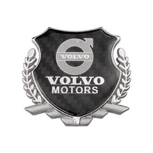 Load image into Gallery viewer, Volvo Motors Carbon Shield Logo Emblem
