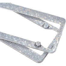 Load image into Gallery viewer, 2pcs Universal License Plate Frames with Crystals

