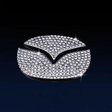 Load image into Gallery viewer, Rhinestone Steering Wheel Emblem Sticker
