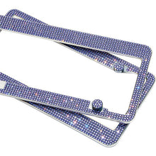 Load image into Gallery viewer, 2pcs Universal License Plate Frames with Crystals
