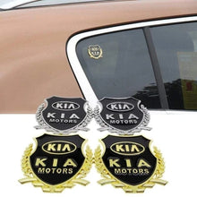 Load image into Gallery viewer, 2pcs KIA Motors Shield Logo Emblem Sticker
