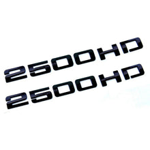 Load image into Gallery viewer, 2pcs Chevrolet 2500HD Letter Fender Emblems
