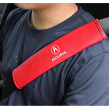 Load image into Gallery viewer, 2pcs Acura Logo Seat Belt Pads
