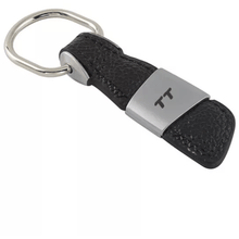 Load image into Gallery viewer, Audi Leather Keyring Black
